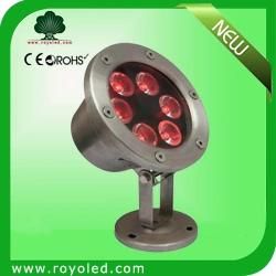 6W RGB LED Underwater Lamp Underwater Light