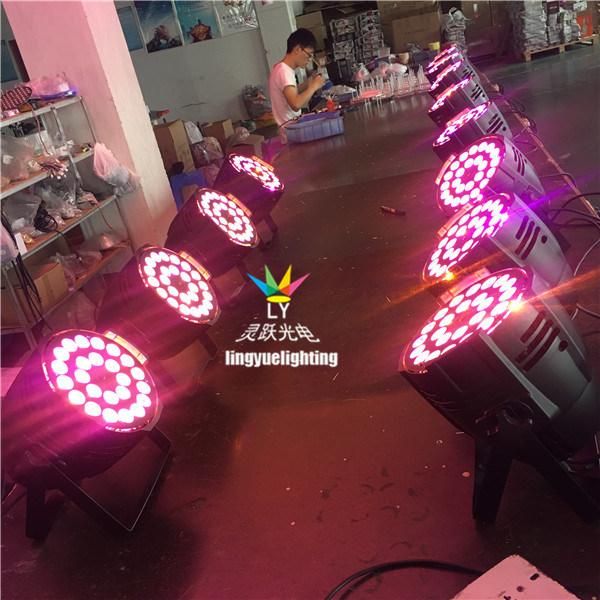 Factory Professional 24PCS Rgbwuv 6in1 LED PAR Can Stage Light
