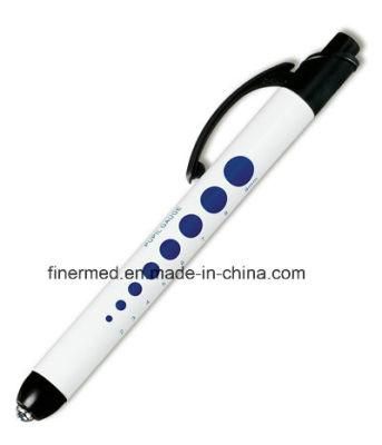 Pocket Eye Medical Pupil Gauge LED Pen Light