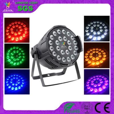 Indoor 24X18W Rgbwauv 6in1 DJ Disco DMX LED PAR Can Stage Light