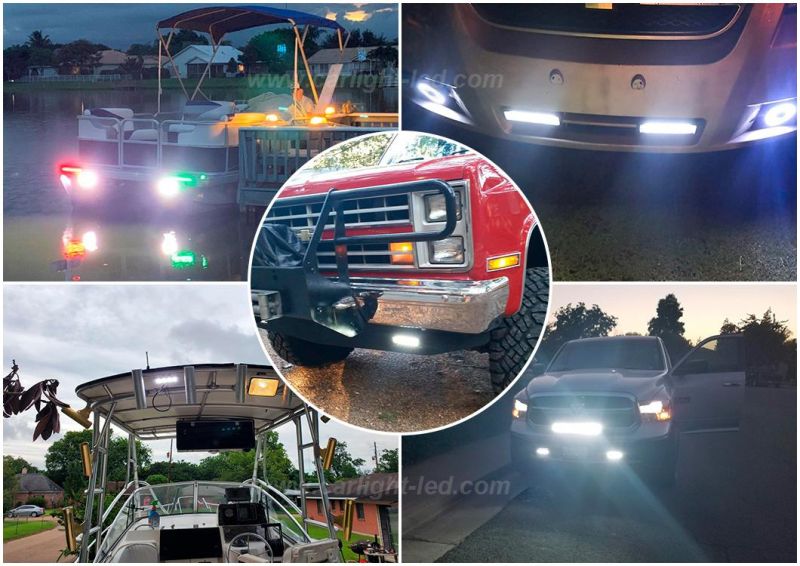LED Lamp for off Road ATV Jeep 4X4 Tractor off Road Light Fog Driving Bar Rree Truck SUV