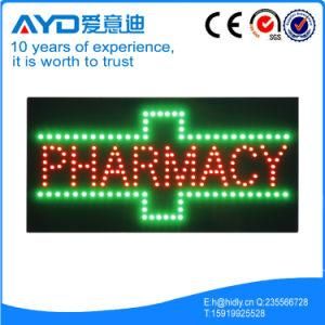 Hidly Rectangle Sensitive Pharmacy LED Sign