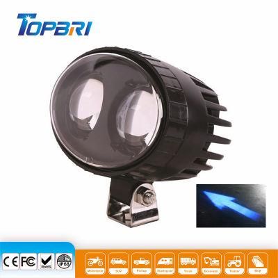 5.5inch 10W Arrow Beam LED Forklift Trailer Safety Warning Work Light