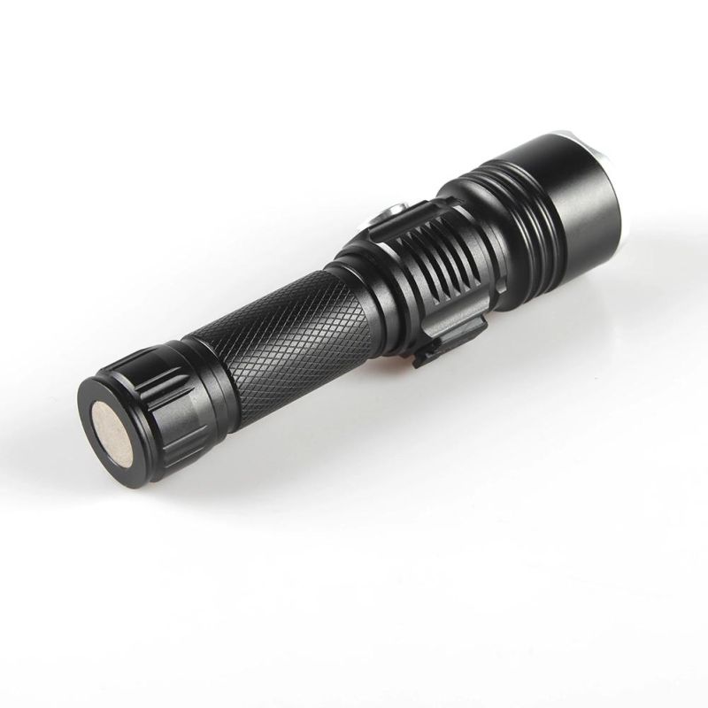 Yichen Rechargeable Aluminum Tactical LED Flashlight with Magnet Base