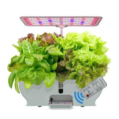 High Quality Smart Garden Premium Indoor Garden Remote Control 24W Full Spectrum IP65 Greenhouse Home Hydroponic System LED Grow Light