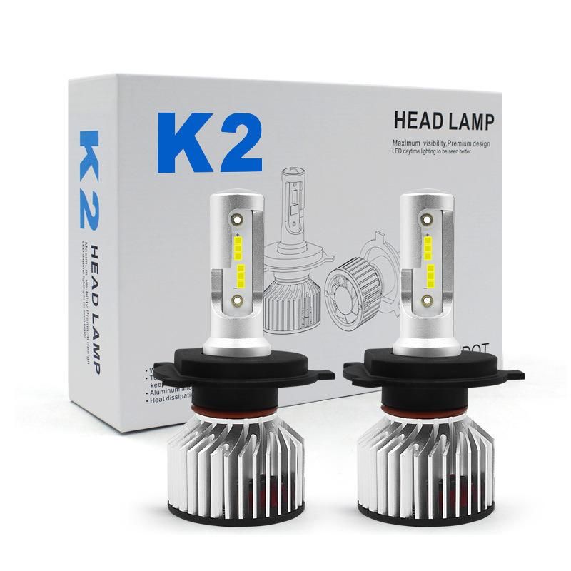 Factory Wholesale 6000K 3000K Dual Color Csp 1919 Chips Y19 H4 H13 9004 9007 12000lm 72W H1 H3 880 H7 H11 9005 9006 9012 CREE LED Focos F1 Luces LED Headlight