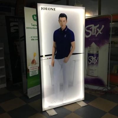 Square Waterproof Aluminum Advertising Indoor and Outdoor Ultra Slim Light Box