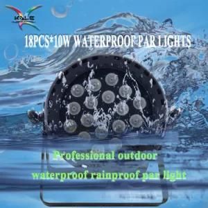 High Quality LED 18*10W Waterproof PAR Light
