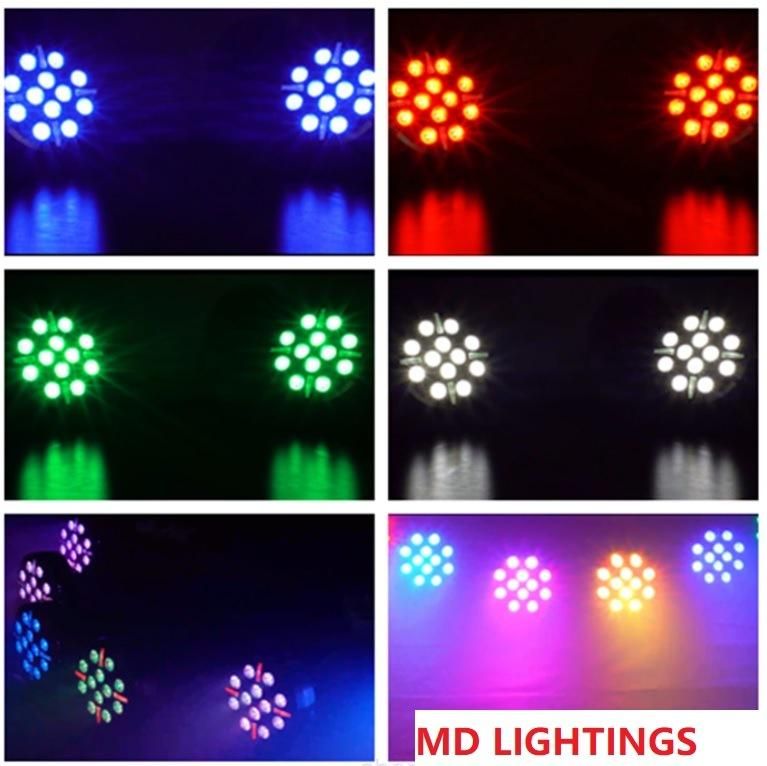 12PCS LED Plastic PAR Light