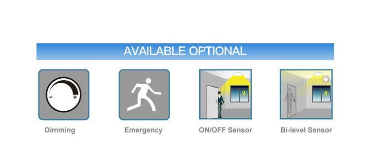 Microwave Sensor 40W 50W 60W Batten IP65 Tri-Proof LED Light, LED Linear Light