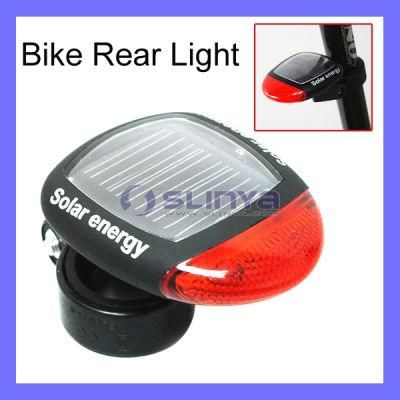 2.6 Inch Solar Panel 2 LED Solar Bike Tail Light