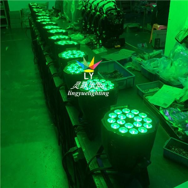 18X18W DJ Professional Stage Light RGBWA UV LED PAR