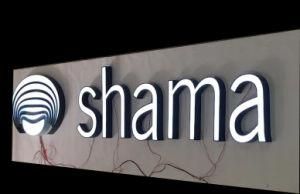 Blace-White Acrylic Sheet LED Sign