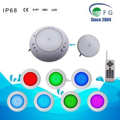 18W RGB Remote Wall Mounted LED Underwater Swimming Pool Light