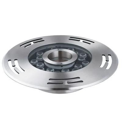 304 Stainless Steel RGB DMX Control Waterproof IP68 LED Spot Under Water Light for Fountain