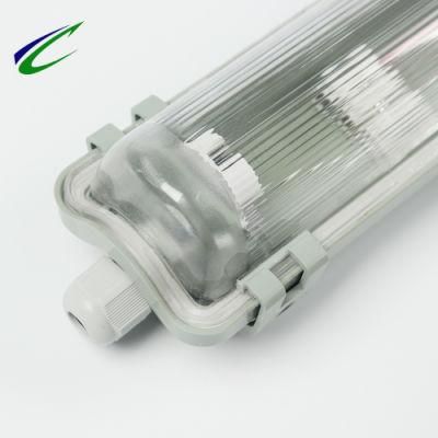 IP65 1.5m 5FT Tri Proof Fixtures with Single LED Tube T8/T5 Fluorescent Lamp Waterproof Outdoor Light LED Lighting