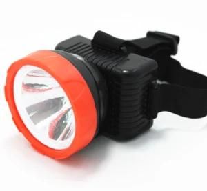 9 LED/1W Coal Miner Head Light, Reachargeable Camping Headlamp