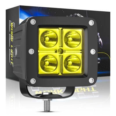 Dxz 3inch 4LED CREE Chips Wrangler Small Spotlight 12V 24V for Jeep Wrangler Dodge Chrysler Front Bumper Lights