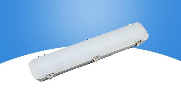 600mm 1200mm Vapor Tight Linear Lighting Fixture IP66 Tri-Proof 60W LED Light, LED Waterproof Light