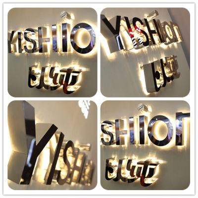 Customized Design 3D Metal LED Channel Letter Sign