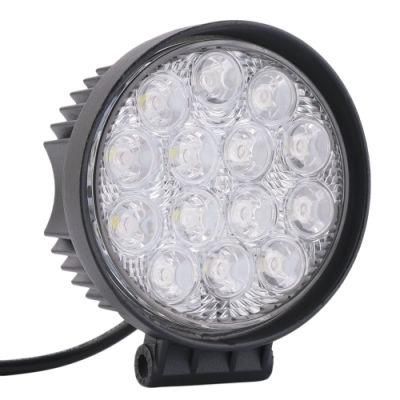 4.4&quot;LED Work Light Waterproof 42W off Road Spot Flood Light Round LED Lamp for Car Truck Vehicle ATV Boat