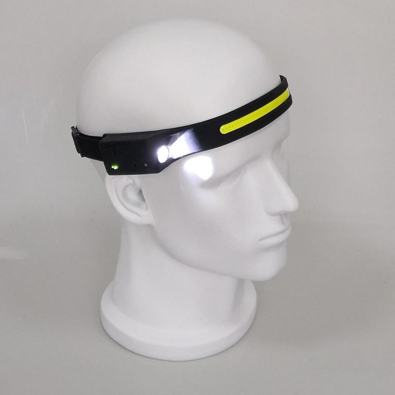 Yichen Portable Rechargeable LED Tape Headlamp with Motion Sensor