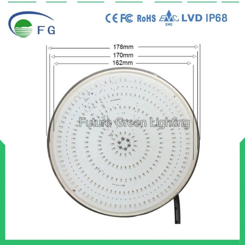 12V AC/DC IP68 Flat LED Swimming Pool Light 18W 24W 30W 35W 42W