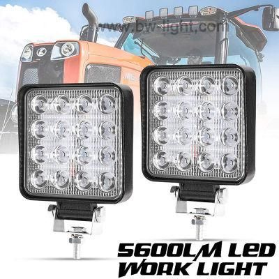 4 Inch 48W SUV 4WD 4X4 Ute ATV Pickup Truck Jeep LED Fog Driving Light Offroad Lights