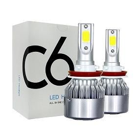 Stable Quality C6 LED Car Lighting 36W 3800lm H4 Auto Conversation Kits with Lower Prices