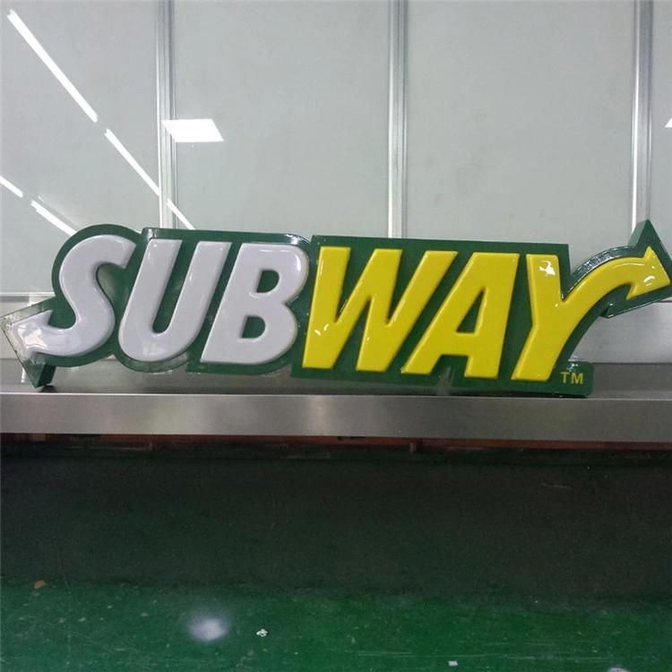 Restaurant Menu Acrylic Sign Advertising LED Lighting Box