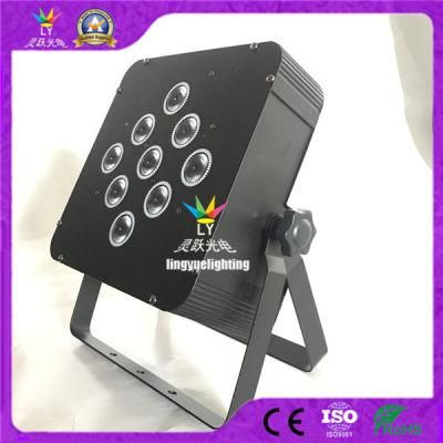 Indoor 9X18W Remote Control PAR Can 64 Disco Battery Powered LED Stage Lights