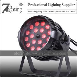 IP65 Zoom LED Spot Lighting 18X15W RGBWA DMX LED PAR Light