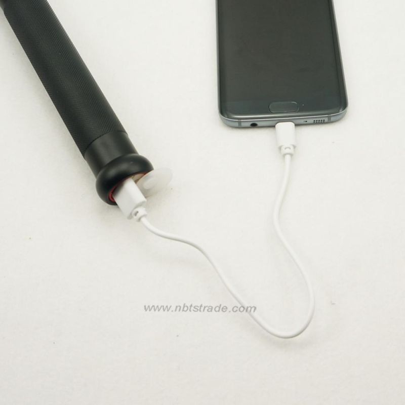 Rechargeable Baseball Bat Safety Guard Security Torch with Mobile Phone Charger