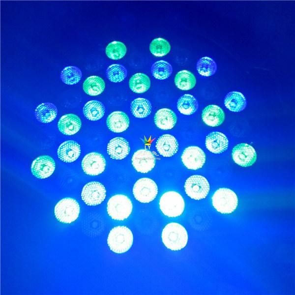 White Ly Stage DJ Light 54PCS 3W RGBW LED PAR