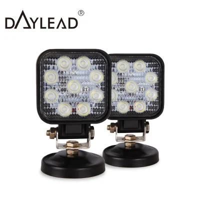 Energy Saving High Low Flashing Truck Offroad Automotive Spotlight Headlight 27W LED Work Light