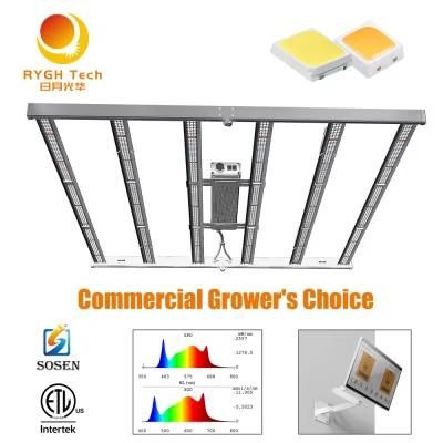 PRO LED 650W Lm301b Samsung Greenhouse Foldable LED Strip Grow Light