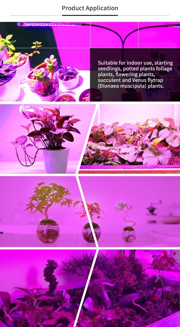 New Type Full Spectrum USB Dimming Adjustable LED Plant Grow Light 22W