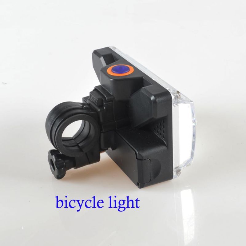 Yichen Rechargeable Two-Purpose LED Headlamp Detachable for Bicycle Light Head Light