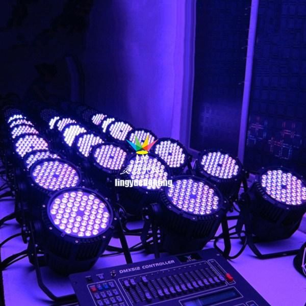 54X3w RGB 3in1 Outdoor Waterproof LED PAR Can Stage Lighting