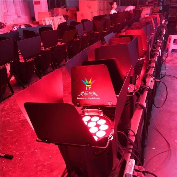 18X12W Indoor DMX RGBW Stage LED DJ Lighting PAR