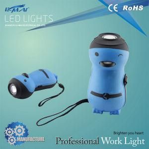 Penguin Hand Crank Flashlight for Gift (HL-LA0413)