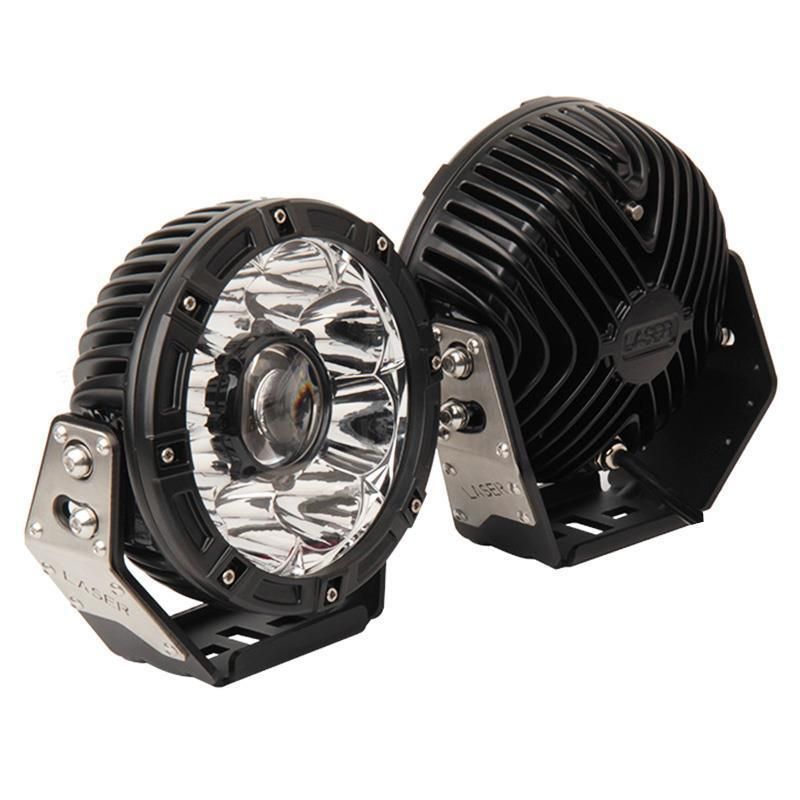 Super Bright 7 Inch LEDs Laser Driving Lights 16000lm for Offroad 4WD Truck 4X4 ATV SUV 12V 24V