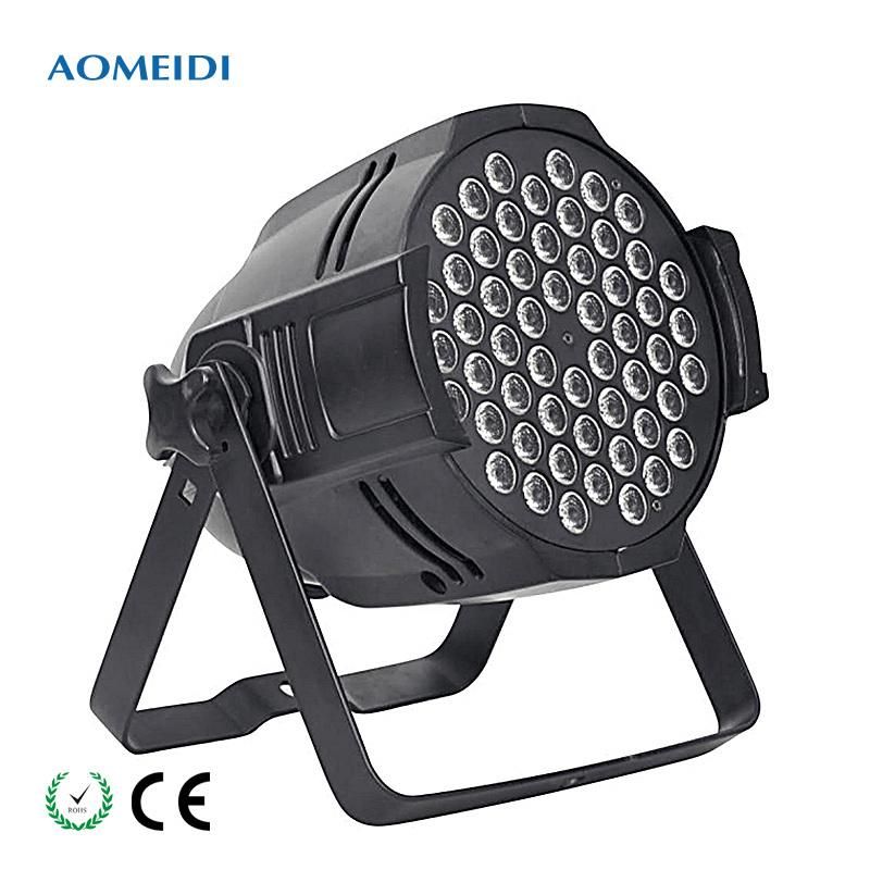 54X3w Indoor Wedding DMX LED Stage PAR Can Light RGBW