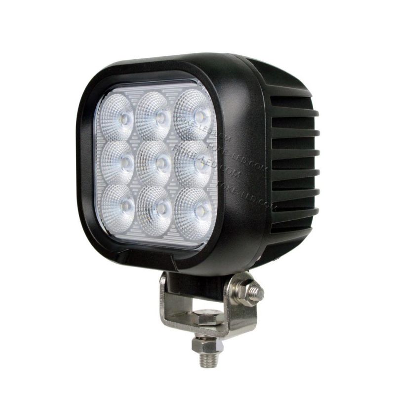 High Power 5 Inch Square 90W LED Driving Work Lamp