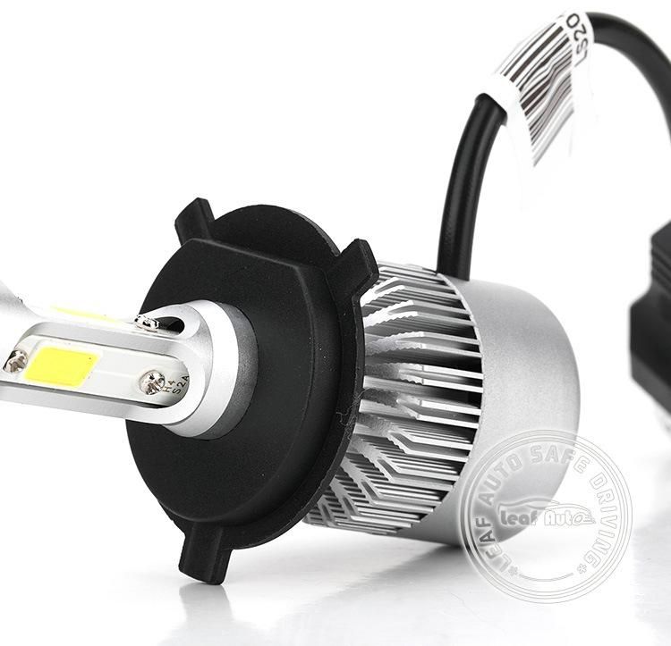 Focos LED S6 H7 H11 H8 Hb4 H1 H3 9005 Auto S2 Car Headlight Bulbs 72W 8000lm Luces LED H4 6500K LED Headlight S2