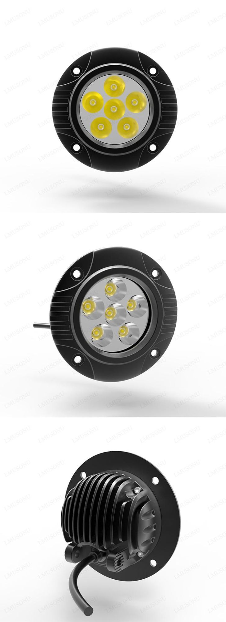 3.5 Inch 10-30V LED Fog Light Work Light 18W