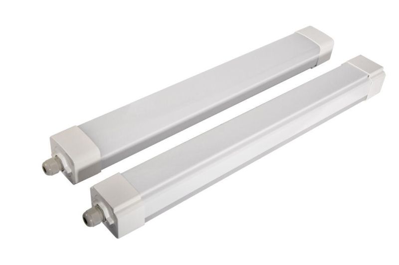 IP66 4FT 36W 150LMW LED Linear Light/LED Tri Proof Light/LED Batten Light 0-10V Dimmable