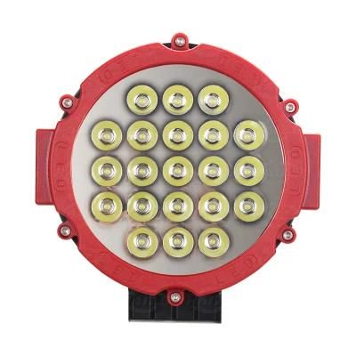 Haizg High Brightness Red Round 63W LED Work Light