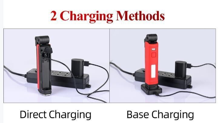 10W Rechargeable Folding Magnetic Work Lamp