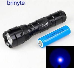 Wholesale High Power Rechargeable 365nm LED UV Flashlight